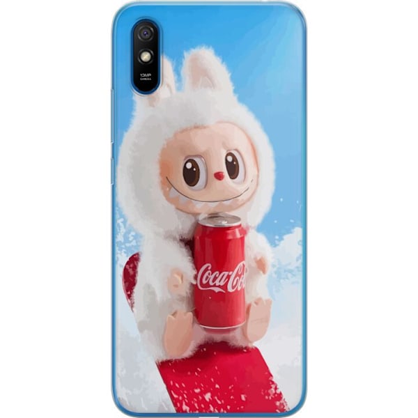 Xiaomi Redmi 9A Läpinäkyvä kuori Labubu Summer Edition