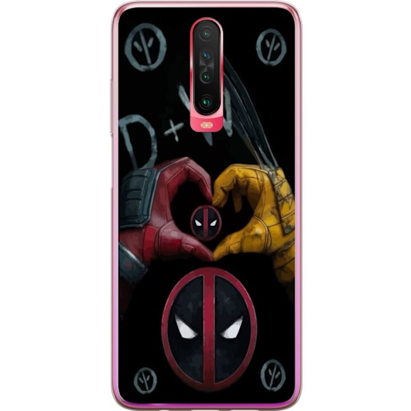 Xiaomi Redmi K30 Genomskinligt Skal Deadpool & Wolverine Kärl