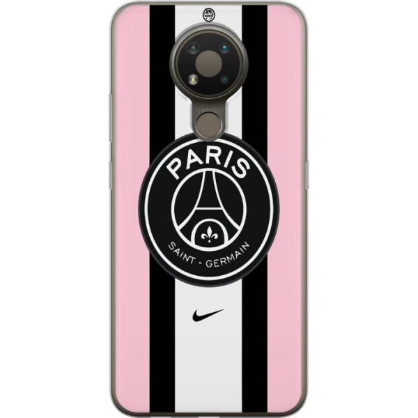 Nokia 3.4 Läpinäkyvä kuori Paris Saint-Germain F.C.