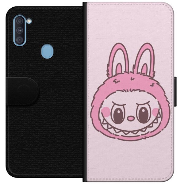 Samsung Galaxy A11 Lompakkokotelo Labubu Eläinradan Bunny-versio