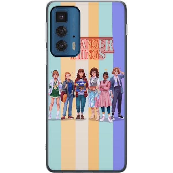 Motorola Edge 20 Pro Genomskinligt Skal Stranger Things