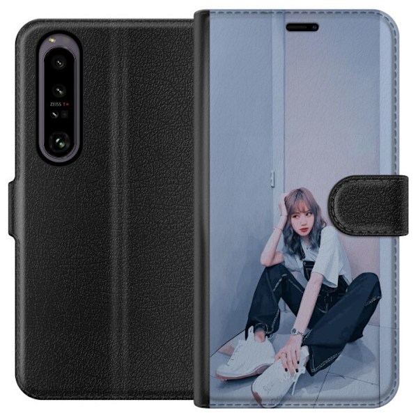 Sony Xperia 1 IV Lompakkokotelo Lisa from Blackpink – K-pop Style Icon