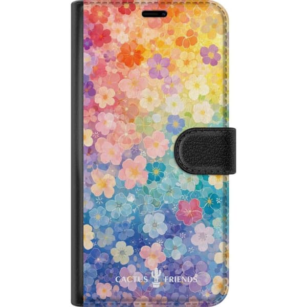 Kompatibel Tegnebogsetui til Apple iPhone 11 Kaktus og venner – RainbowBloom