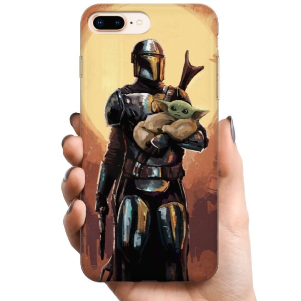 Apple iPhone 8 Plus TPU Mobilcover Baby Yoda