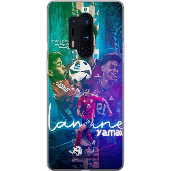 OnePlus 8 Pro Läpinäkyvä kuori Lamine Yamal FCB