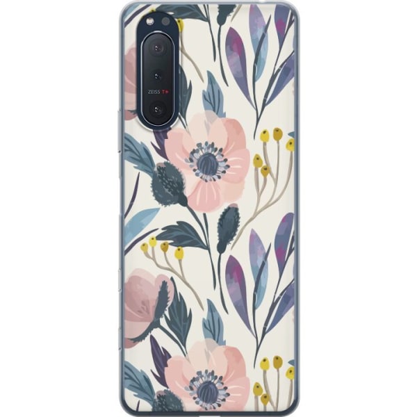 Sony Xperia 5 II Gennemsigtig cover Blomsterlykke