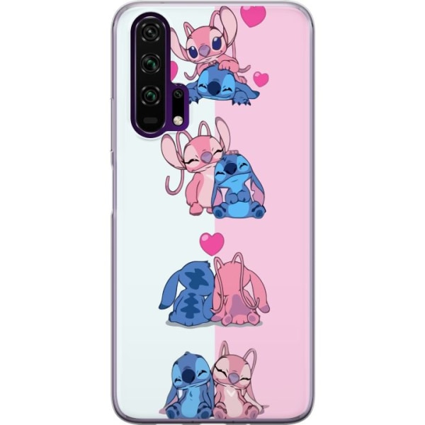 Honor 20 Pro  Gennemsigtig cover Lilo & Stitch