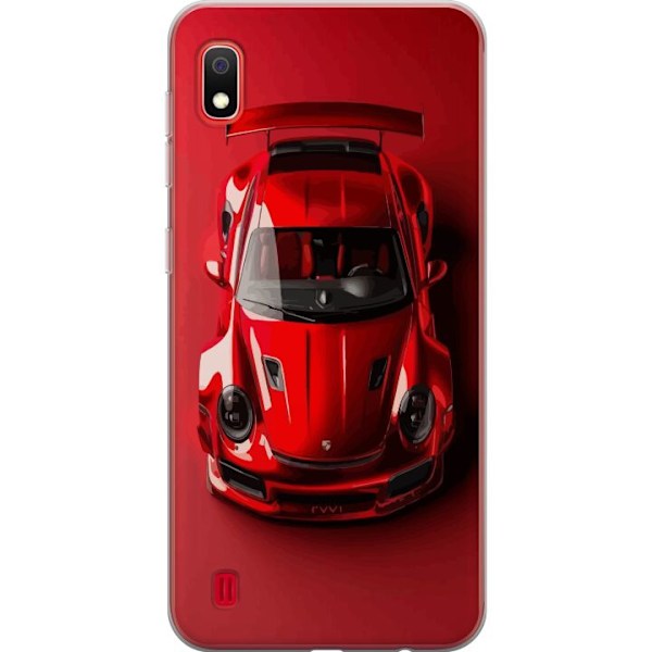 Samsung Galaxy A10 Läpinäkyvä kuori Porsche