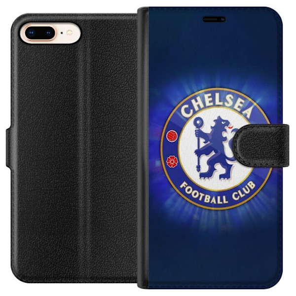 Apple iPhone 8 Plus Lompakkokotelo Chelsea Jalkapallo