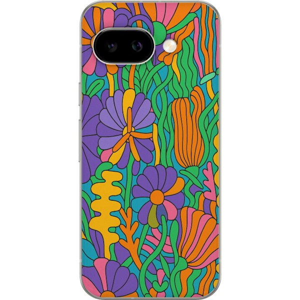 Google Pixel 9a Genomskinligt Skal Color Pop