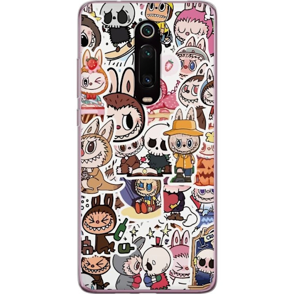 Xiaomi Mi 9T Pro  Läpinäkyvä kuori Labubu All-Stars – POP MART Erikoispainos