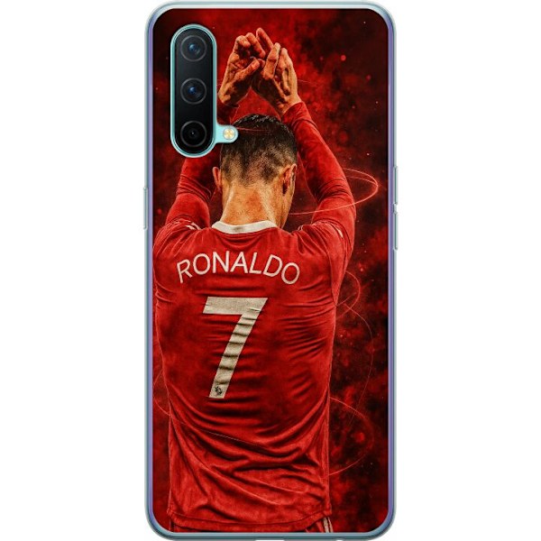 OnePlus Nord CE 5G Läpinäkyvä kuori Ronaldo