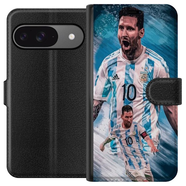 Google Pixel 9 Lompakkokotelo Lionel Andrés Messi