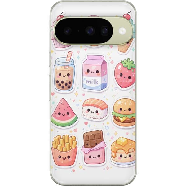 Kompatibelt Mobildeksel til Google Pixel 10 pixelmonster grön