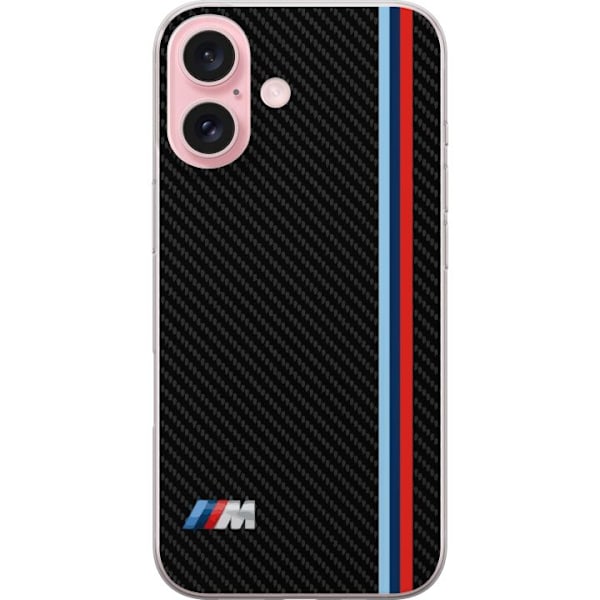 Apple iPhone 16 Gennemsigtig cover BMW M-serien