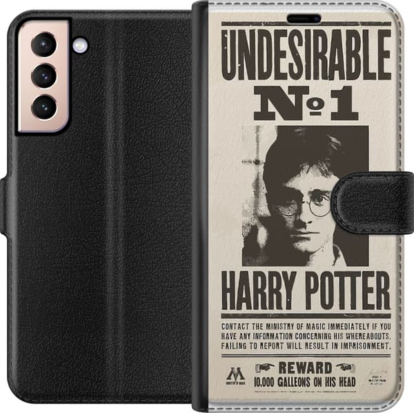 Kompatibel Tegnebogsetui til Samsung Galaxy S21 Harry Potter