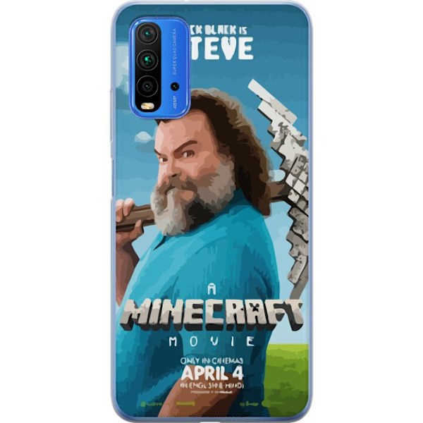Xiaomi Redmi 9T Gjennomsiktig deksel En Minecraft-film