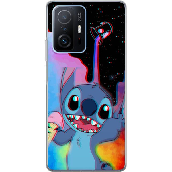 Xiaomi 11T Genomskinligt Skal Stitch