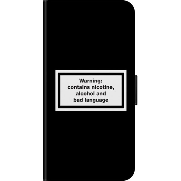OnePlus 7T Plånboksfodral Warning: