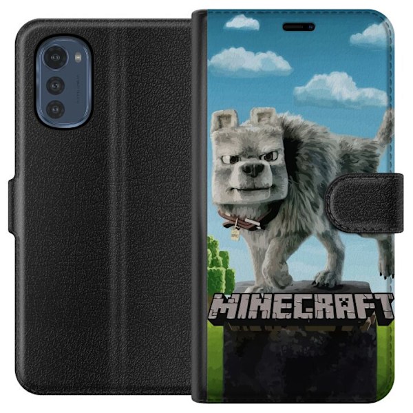 Motorola Moto E32s Tegnebogsetui A Minecraft Movie