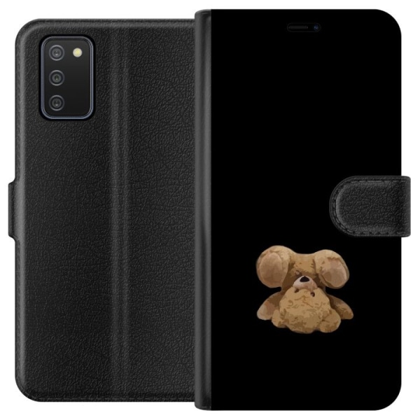 Samsung Galaxy A02s Plånboksfodral Upp och ner björn