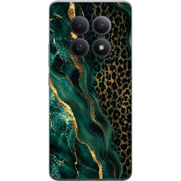 Kompatibelt Mobilskal till Xiaomi Redmi Note 15 Pro+ Emerald Wild grön