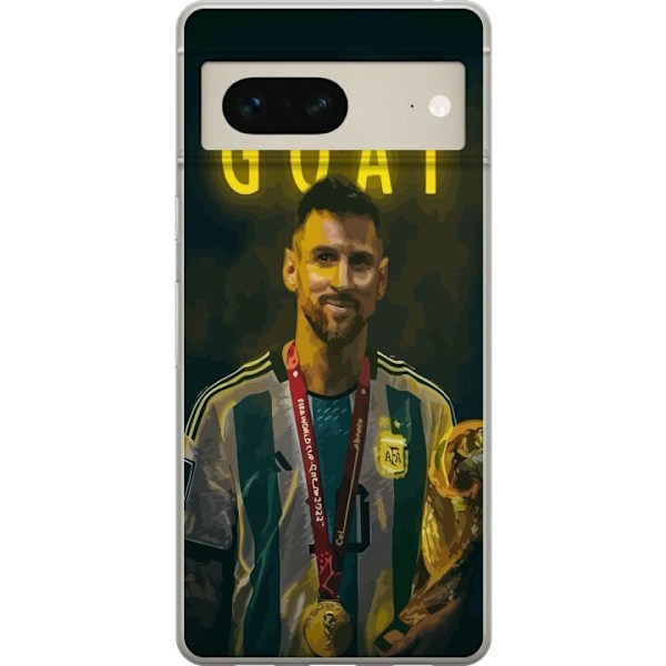 Google Pixel 7 Gennemsigtig cover Ged Messi