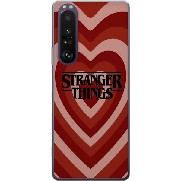 Sony Xperia 1 III Genomskinligt Skal Stranger Things