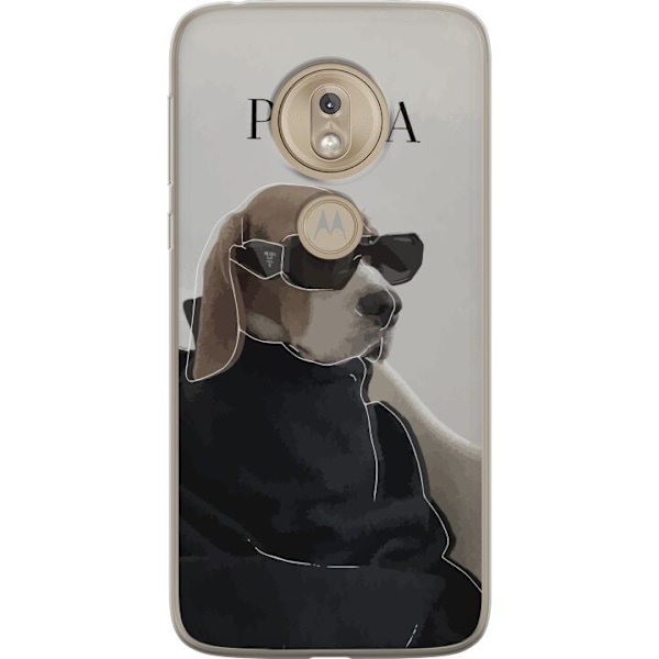 Motorola Moto G7 Play Gennemsigtig cover Prada