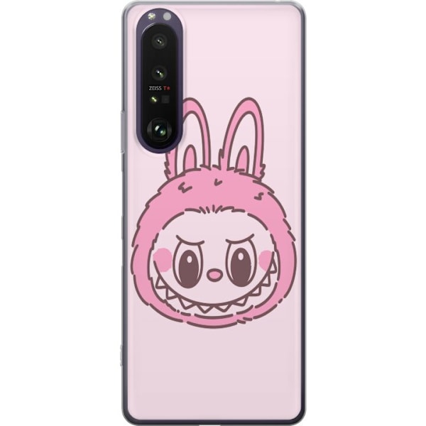 Sony Xperia 1 III Läpinäkyvä kuori Labubu Eläinradan Bunny-versio