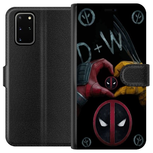 Samsung Galaxy S20+ Lommeboketui Deadpool & Wolverine Kjærlig