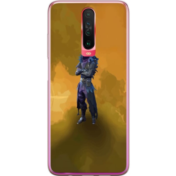 Xiaomi Redmi K30 Läpinäkyvä kuori Fortnite - Raven