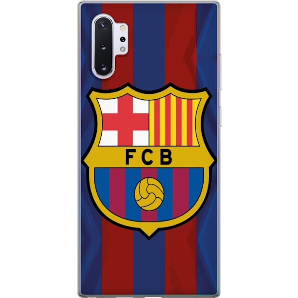 Samsung Galaxy Note10+ Genomskinligt Skal FCB Barcelona