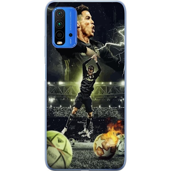 Xiaomi Redmi Note 9 4G Läpinäkyvä kuori Ronaldo