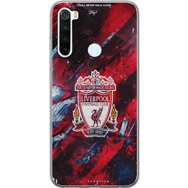 Xiaomi Redmi Note 8 Gennemsigtig cover Liverpool