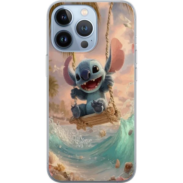 Kompatibel Mobilcover til Apple iPhone 13 Pro Disney Stitch blå alien sød figur samlerobjekt