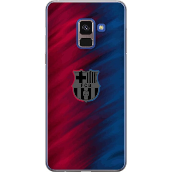 Samsung Galaxy A8 (2018) Läpinäkyvä kuori FC Barcelona