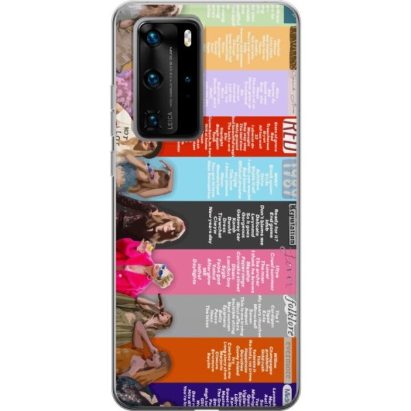 Huawei P40 Pro Gennemsigtig cover Taylor Swift