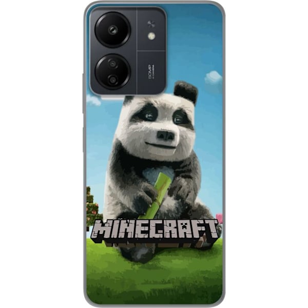 Xiaomi Redmi 13C Gjennomsiktig deksel A Minecraft Movie