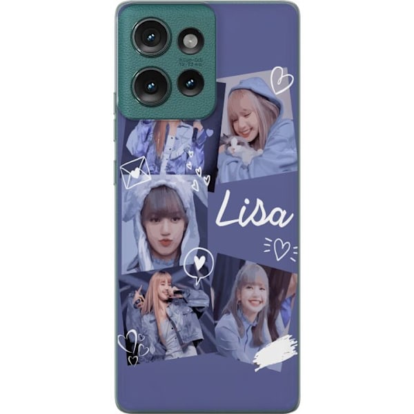 Motorola Edge 50 Gjennomsiktig deksel Lisa Blackpink – Aesth