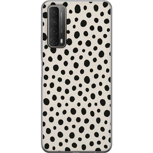 Huawei P smart 2021 Läpinäkyvä kuori Dot Dance