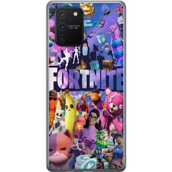 Samsung Galaxy S10 Lite Gjennomsiktig deksel Fortnite Skins Em