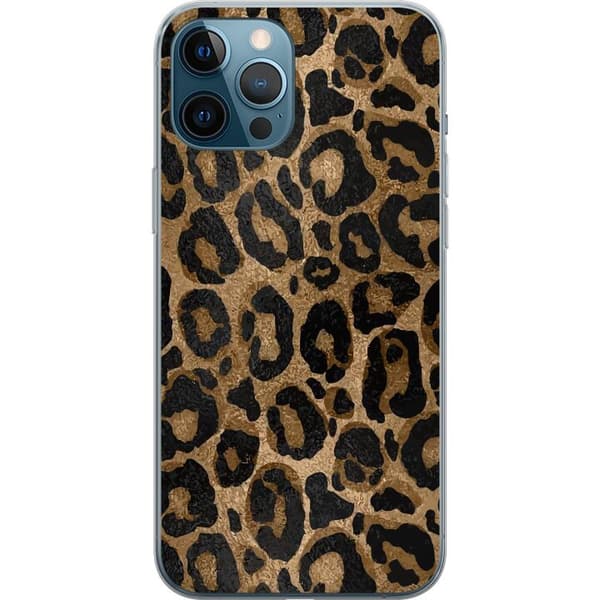 Kompatibelt Mobilskal till Apple iPhone 12 Pro Max Leopard Luxe