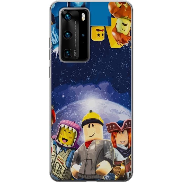 Huawei P40 Pro Läpinäkyvä kuori Roblox