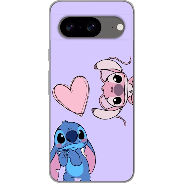 Google Pixel 8 Genomskinligt Skal Stitch Mode