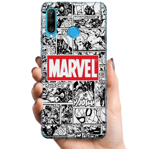 Huawei P30 lite TPU Mobilskal Marvel