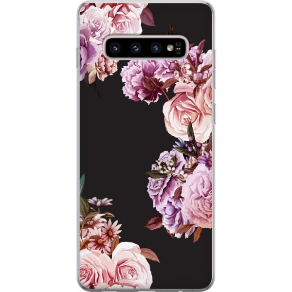 Samsung Galaxy S10+ Cover / Mobilcover - Blomster
