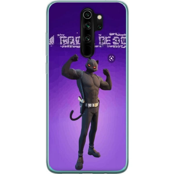 Xiaomi Redmi Note 8 Pro  Gennemsigtig cover Fortnite - Meowscl