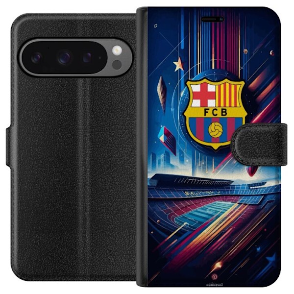 Google Pixel 9 Pro XL Lompakkokotelo FC Barcelona