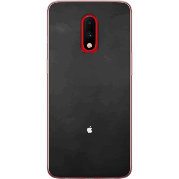 OnePlus 7 Gennemsigtig cover Apple Grey